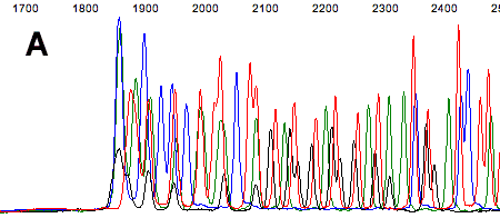 normal trace without delayed signal