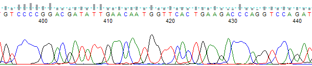 Poor resolved trace