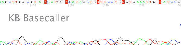 PeakTrace Basecaller improves DNA Sequencing
