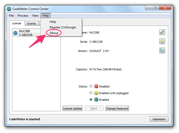 codemeter runtime kit v5.00a